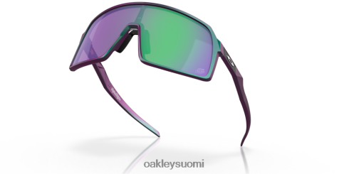 Oakley sutro troy lee designs -sarja prizm jade linssit, troy lee suunnittelee matta violetti vihreä vaihtokehys silmälasit 2T48V4928
