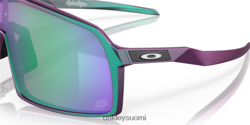 Oakley sutro troy lee designs -sarja prizm jade linssit, troy lee suunnittelee matta violetti vihreä vaihtokehys silmälasit 2T48V4928