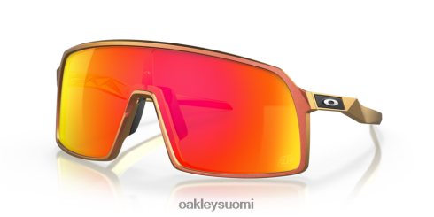Oakley sutro troy lee designs -sarja prizm rubiinilinssit, troy lee design red gold shift kehys silmälasit 2T48V4929