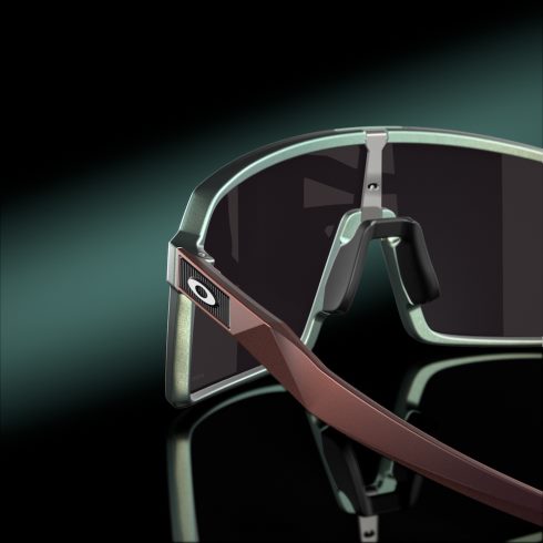 Oakley sutro verve -kokoelma prizm harmaat linssit, verve matta hopea/sininen värinvaihtokehys silmälasit 2T48V4930