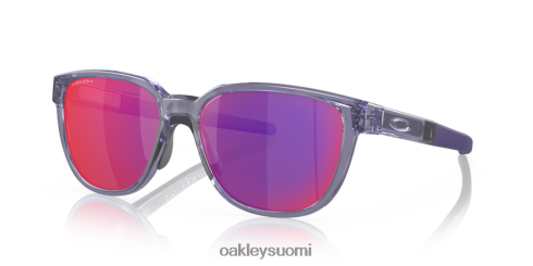 Oakley toimilaite prizm road linssit, läpinäkyvä lila kehys silmälasit 2T48V4836
