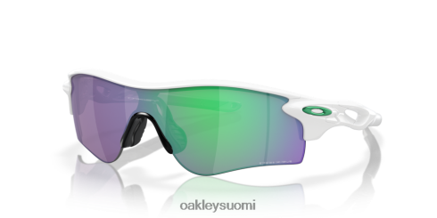 Oakley tutkalukon polku (matalan sillan sovitus) prizm jade linssit, kiillotettu valkoinen kehys silmälasit 2T48V4707