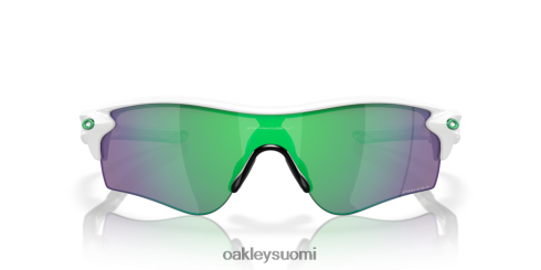 Oakley tutkalukon polku (matalan sillan sovitus) prizm jade linssit, kiillotettu valkoinen kehys silmälasit 2T48V4707