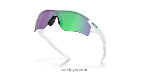 Oakley tutkalukon polku (matalan sillan sovitus) prizm jade linssit, kiillotettu valkoinen kehys silmälasit 2T48V4707