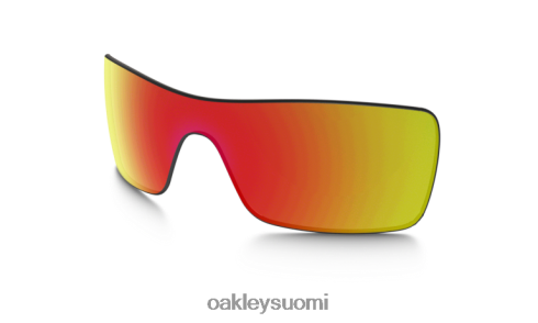 Oakley batwolfin vaihtoobjektiivi rubiini iridium linssit silmälasit 2T48V41439