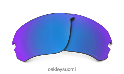 Oakley flak draft (low bridge fit) vaihtolinssi safiiri iridium polarisoidut linssit silmälasit 2T48V41959