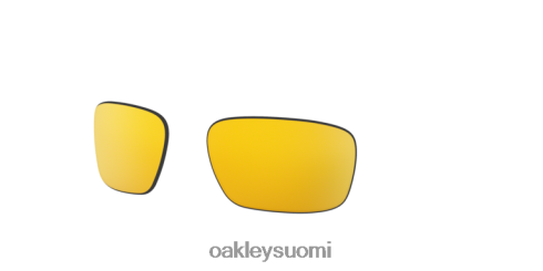 Oakley sliver stealth (low bridge fit) vaihtolinssi 24k iridium-linssit silmälasit 2T48V41963