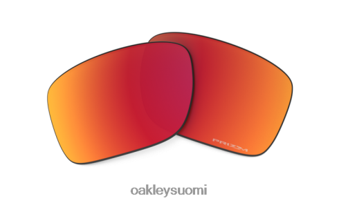 Oakley turbiini xs (youth fit) -vaihtolinssi prizm rubiini linssit silmälasit 2T48V41325