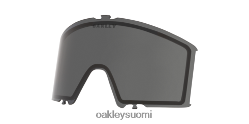 Oakley kohdelinjan l vaihtolinssi tummanharmaat linssit silmälasit 2T48V41693