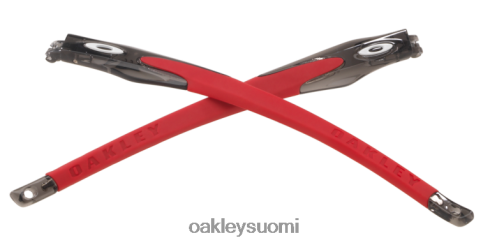 Oakley crosslink lisävaruste temppeleitä harmaa savu/valkoinen/punainen silmälasit 2T48V42002
