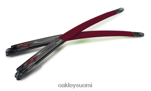 Oakley crosslink pitch lisävarusteiden temppeleitä harmaa savu / kardinaalipunainen silmälasit 2T48V42007