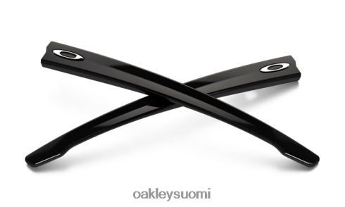 Oakley rajat ylittäviä elämäntapatemppeleitä kiillotettu musta/kromi silmälasit 2T48V41951