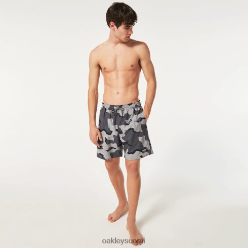 Oakley Wanderlust 18" rc-rantashortsi b1b camo tummanharmaa vaatteet 2T48V42734