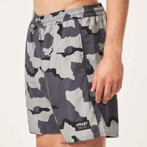 Oakley Wanderlust 18\" rc-rantashortsi b1b camo tummanharmaa vaatteet 2T48V42734
