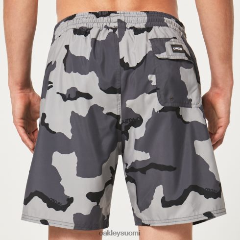 Oakley Wanderlust 18\" rc-rantashortsi b1b camo tummanharmaa vaatteet 2T48V42734