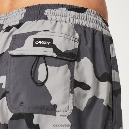 Oakley Wanderlust 18\" rc-rantashortsi b1b camo tummanharmaa vaatteet 2T48V42734