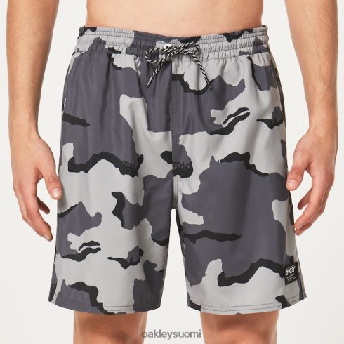 Oakley Wanderlust 18\" rc-rantashortsi b1b camo tummanharmaa vaatteet 2T48V42734