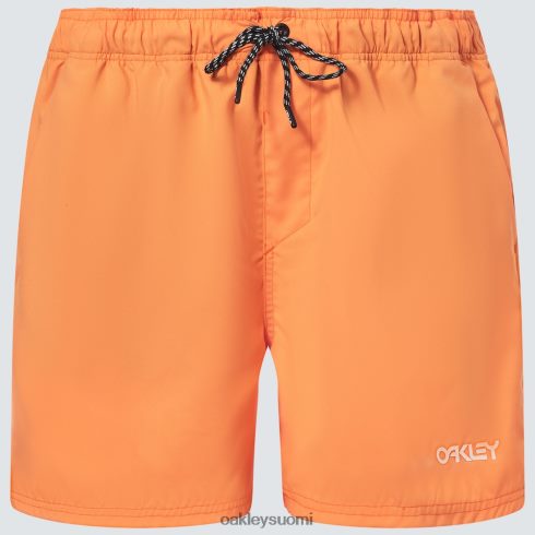 Oakley beach volley 16\" beachshort pehmeä oranssi vaatteet 2T48V42645