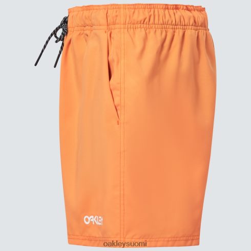 Oakley beach volley 16\" beachshort pehmeä oranssi vaatteet 2T48V42645