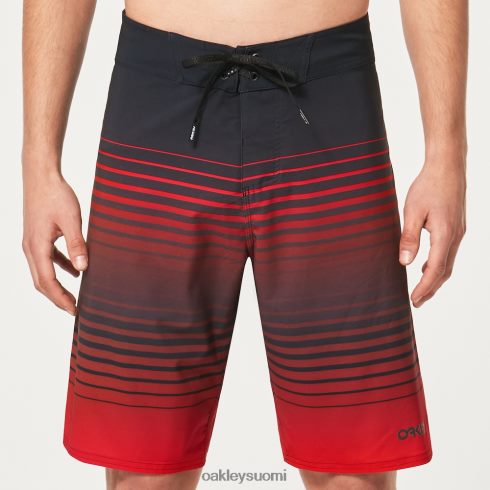 Oakley häivyttää 21\" rc boardshort mustat/punaiset raidat vaatteet 2T48V42835