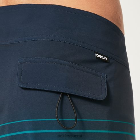 Oakley häivyttää 21\" rc boardshort vihreät/sydän raidat vaatteet 2T48V42836