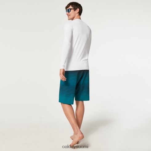 Oakley häivyttää 21\" rc boardshort vihreät/sydän raidat vaatteet 2T48V42836