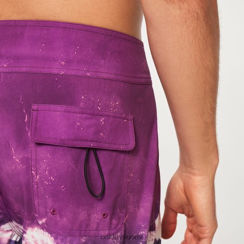 Oakley kalkittu 20\" lautashortsi ultravioletti aalto vaatteet 2T48V42912