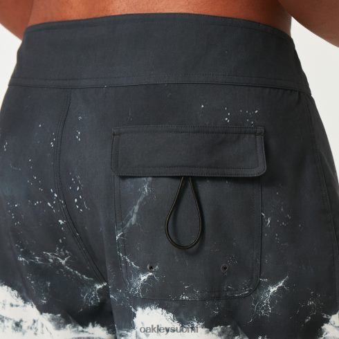 Oakley kalkittu 20\" lautashortsi yhtenäinen harmaa aalto vaatteet 2T48V42909