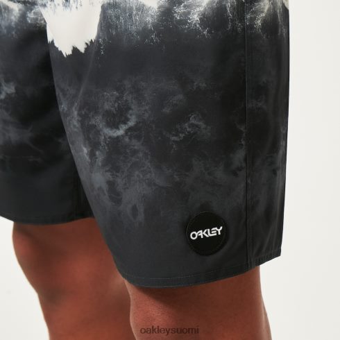 Oakley kalkittu 20\" lautashortsi yhtenäinen harmaa aalto vaatteet 2T48V42909