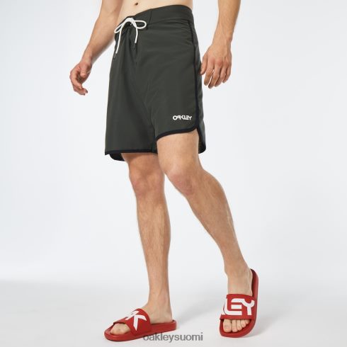 Oakley kiinteä crest 19 boardshort uusi tumma sivellin vaatteet 2T48V42788