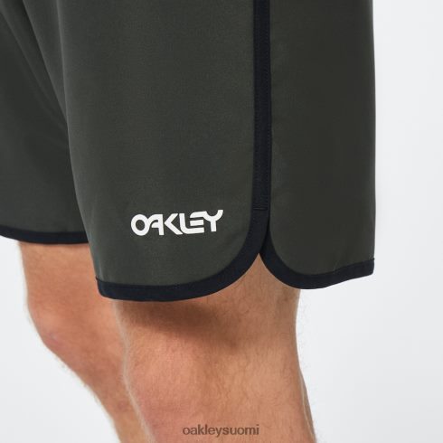 Oakley kiinteä crest 19 boardshort uusi tumma sivellin vaatteet 2T48V42788