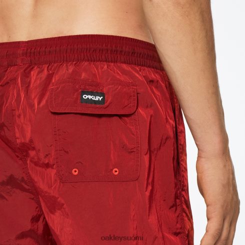 Oakley koko päivän b1b 16\" rantashortsi punainen viiva vaatteet 2T48V42736