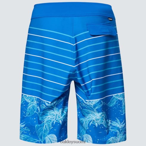 Oakley retro split 21 boardshort vaaleansininen kukka/raita vaatteet 2T48V42782