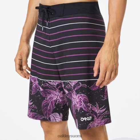 Oakley retro split 21 boardshort violetti kukka/raita vaatteet 2T48V42783