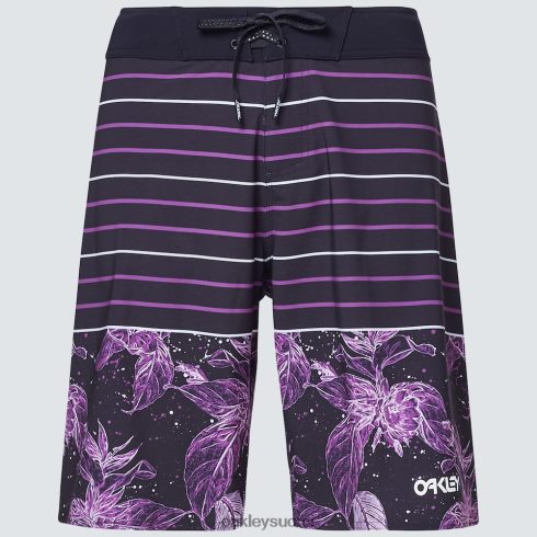 Oakley retro split 21 boardshort violetti kukka/raita vaatteet 2T48V42783