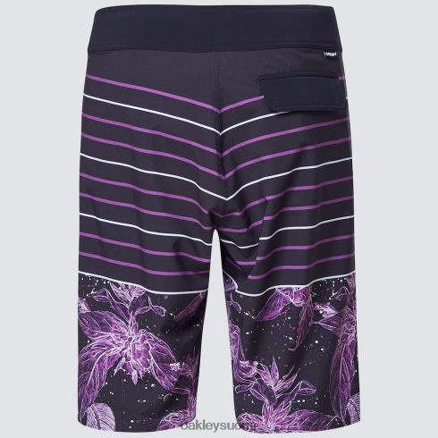 Oakley retro split 21 boardshort violetti kukka/raita vaatteet 2T48V42783