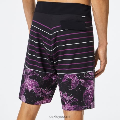 Oakley retro split 21 boardshort violetti kukka/raita vaatteet 2T48V42783