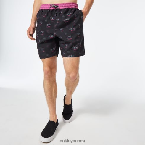 Oakley tropics b1b rc 18" rantashortsi tonaalinen musta vaatteet 2T48V42780