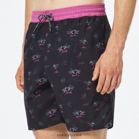 Oakley tropics b1b rc 18\" rantashortsi tonaalinen musta vaatteet 2T48V42780