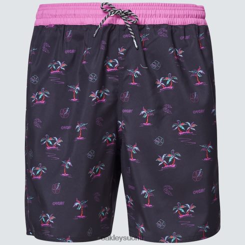 Oakley tropics b1b rc 18\" rantashortsi tonaalinen musta vaatteet 2T48V42780