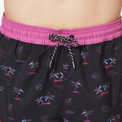 Oakley tropics b1b rc 18\" rantashortsi tonaalinen musta vaatteet 2T48V42780