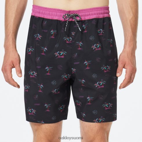 Oakley tropics b1b rc 18\" rantashortsi tonaalinen musta vaatteet 2T48V42780