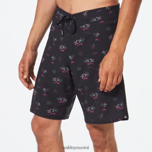 Oakley tropics b1b rc 19\" boardshort tonaalinen musta vaatteet 2T48V42781