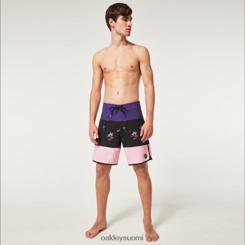 Oakley tropics st 19" rc boardshort kämmenissä raita musta vaatteet 2T48V42766