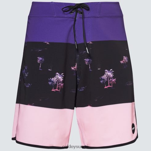 Oakley tropics st 19\" rc boardshort kämmenissä raita musta vaatteet 2T48V42766