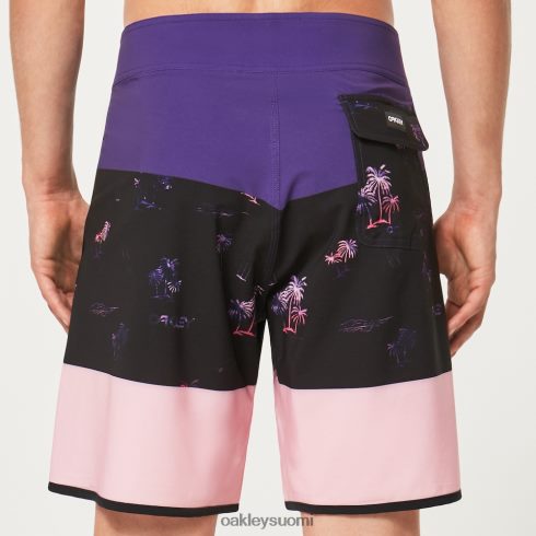 Oakley tropics st 19\" rc boardshort kämmenissä raita musta vaatteet 2T48V42766
