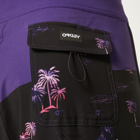 Oakley tropics st 19\" rc boardshort kämmenissä raita musta vaatteet 2T48V42766