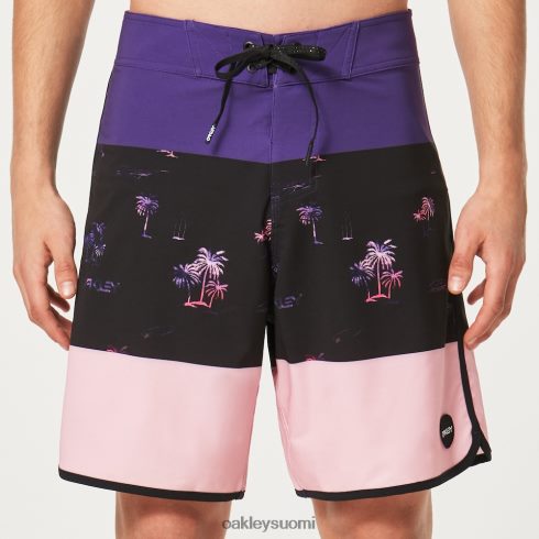 Oakley tropics st 19\" rc boardshort kämmenissä raita musta vaatteet 2T48V42766