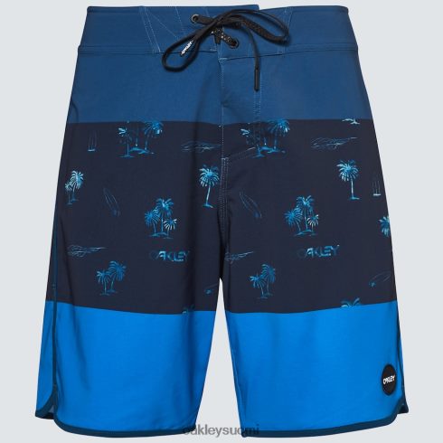 Oakley tropics st 19\" rc boardshort kämmenissä raita sininen vaatteet 2T48V42767