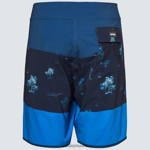 Oakley tropics st 19\" rc boardshort kämmenissä raita sininen vaatteet 2T48V42767